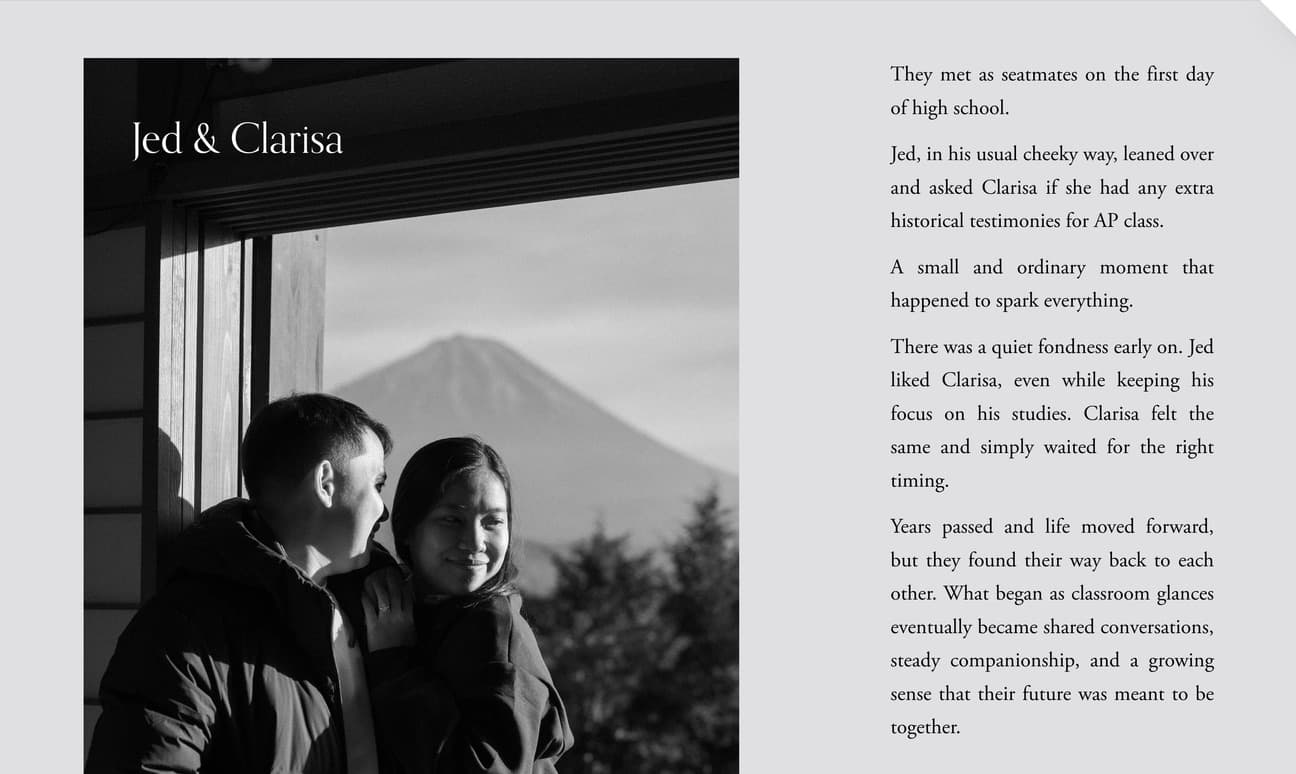 Event Website sample 2